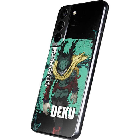 My Hero Academia Dark Deku Season 6 Galaxy S22 Plus Skin